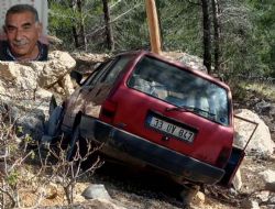 Mut'ta cenazeye giderken kaza yapt 1 l